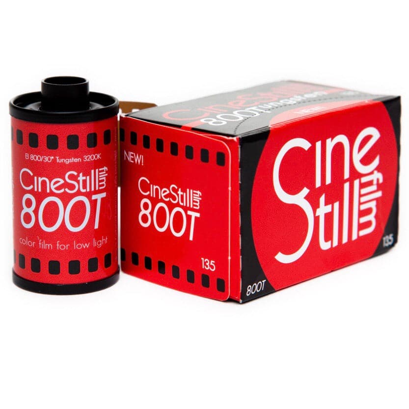 CineStill 800T Tungsten — 35mm Film (36 exp)