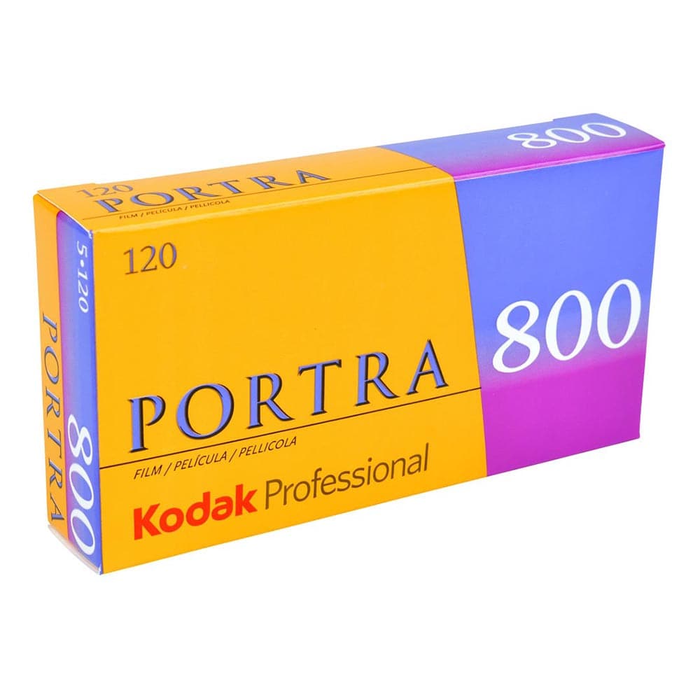 Kodak Portra 800 120 medium format film