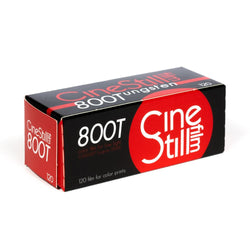 CineStill 800T Tungsten — 120 Medium Format Color Film